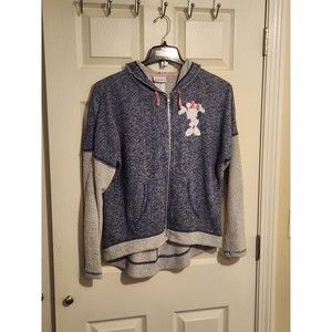 Disney Parks Authentic Originals Minnie Mouse full Zip hoodie Size L
